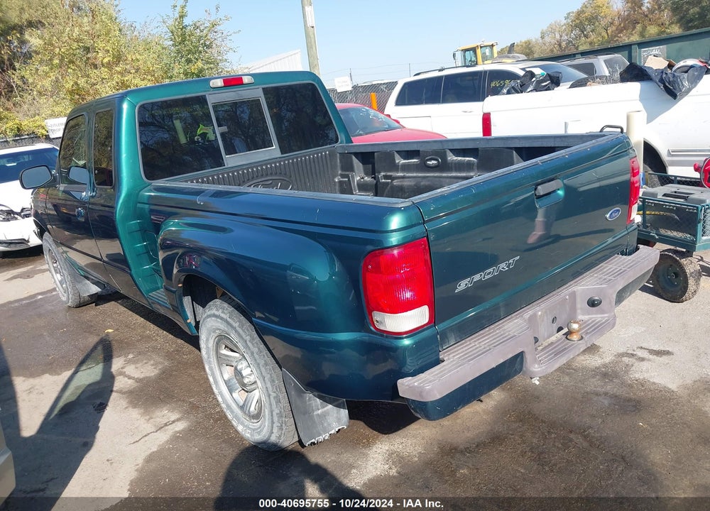 2000 FORD RANGER XL/XLT VIN: 1FTYR14V4YTA69031