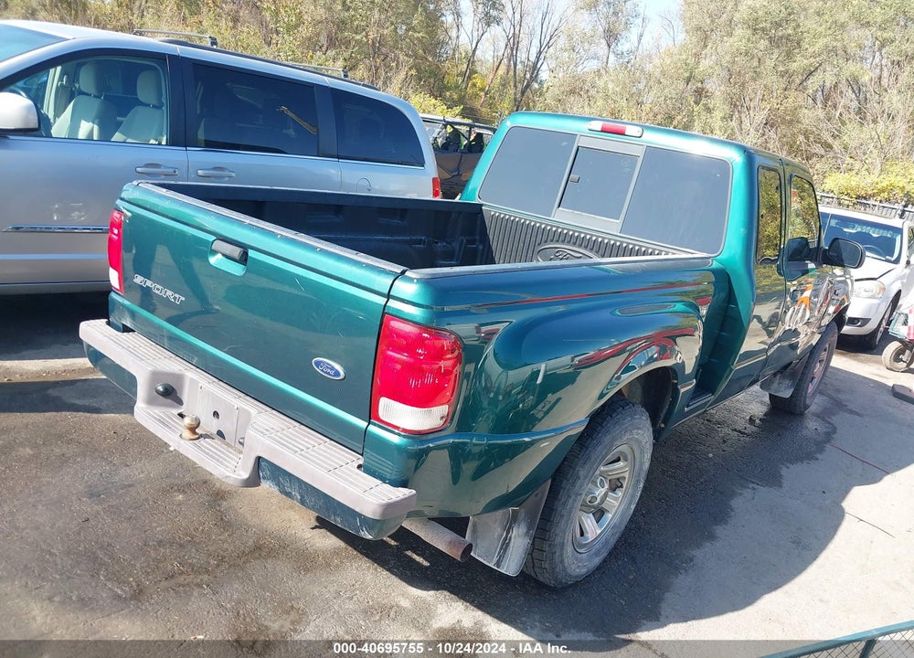 2000 FORD RANGER XL/XLT VIN: 1FTYR14V4YTA69031