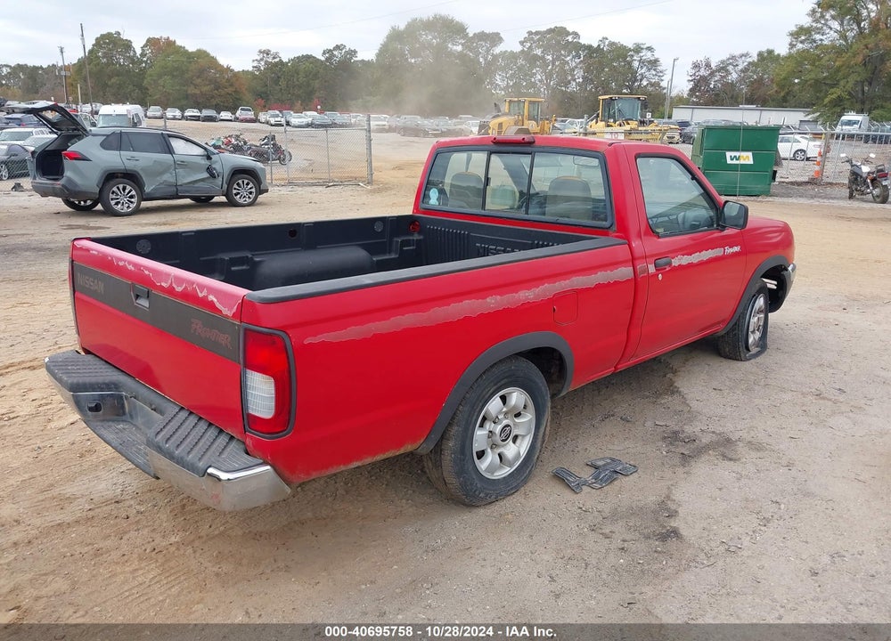 1998 NISSAN FRONTIER STANDARD/XE VIN: 1N6DD21S7WC387409