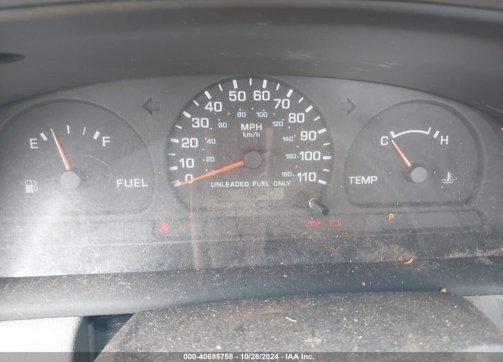 1998 NISSAN FRONTIER STANDARD/XE VIN: 1N6DD21S7WC387409
