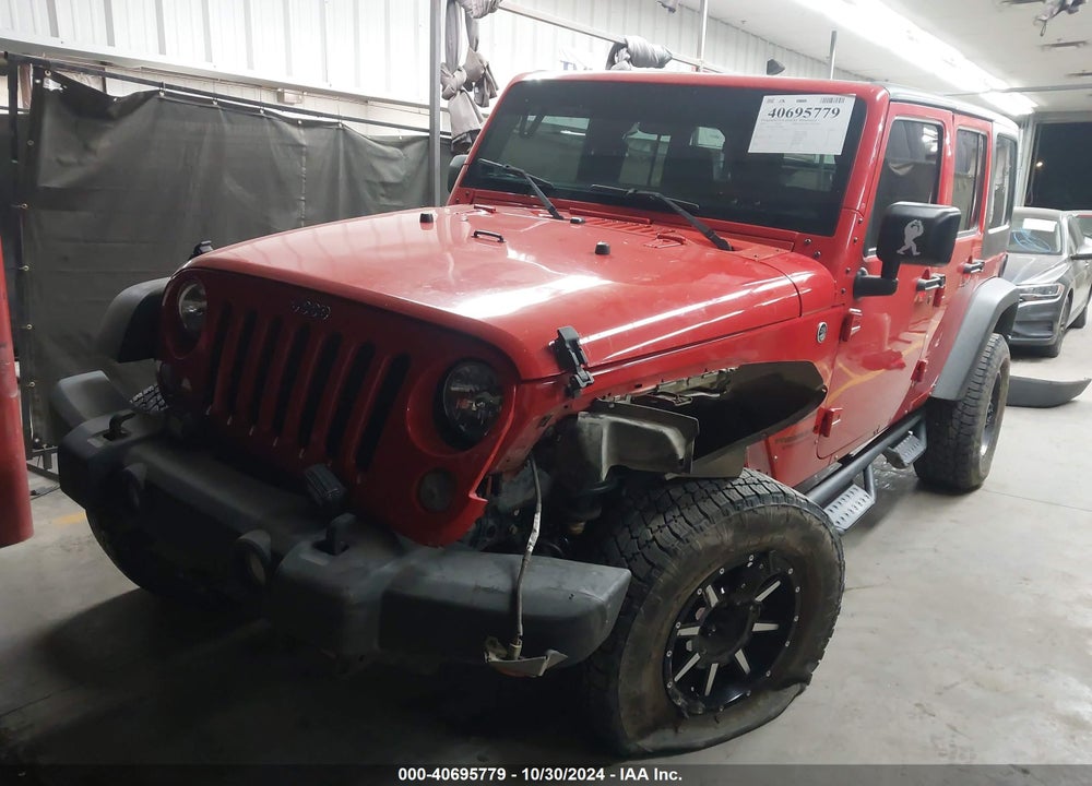 2015 JEEP WRANGLER UNLIMITED SPORT VIN: 1C4HJWDG5FL774889