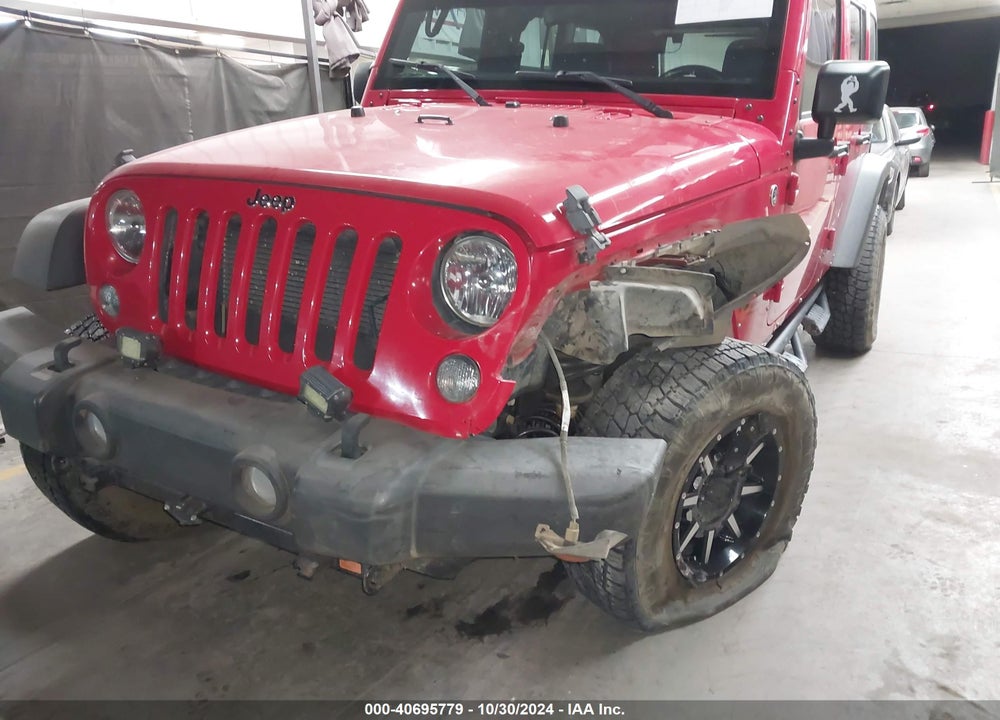 2015 JEEP WRANGLER UNLIMITED SPORT VIN: 1C4HJWDG5FL774889