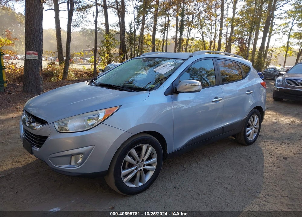 2011 HYUNDAI TUCSON LIMITED VIN: KM8JU3AC1BU179899
