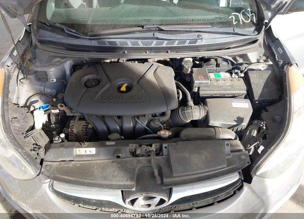 2012 HYUNDAI ELANTRA GLS (ULSAN PLANT) VIN: KMHDH4AE4CU272703