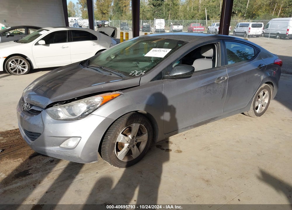 2012 HYUNDAI ELANTRA GLS (ULSAN PLANT) VIN: KMHDH4AE4CU272703