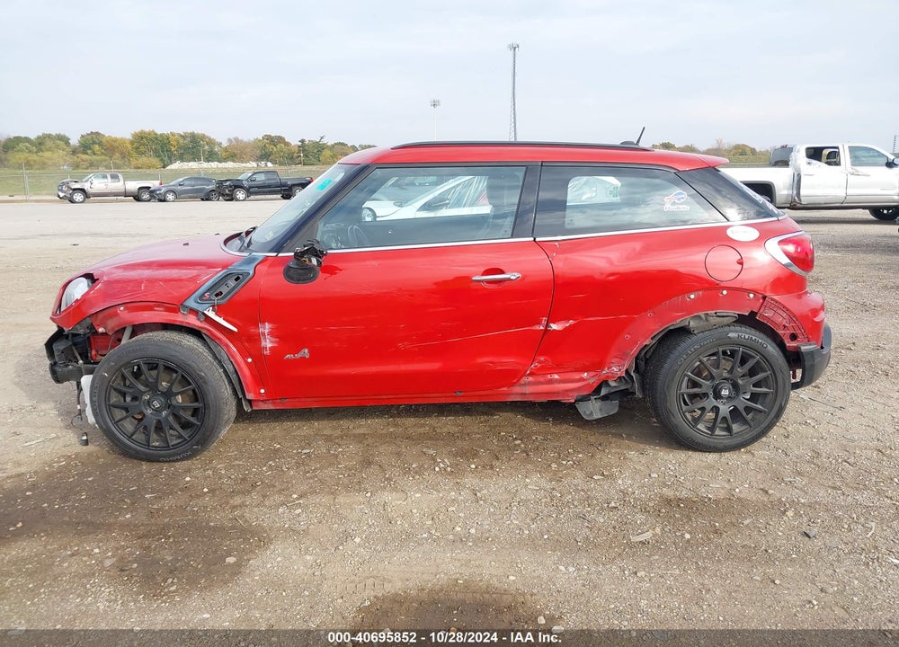 2014 MINI PACEMAN COOPER S VIN: WMWSS7C55EWS44439
