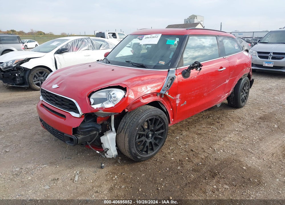 2014 MINI PACEMAN COOPER S VIN: WMWSS7C55EWS44439