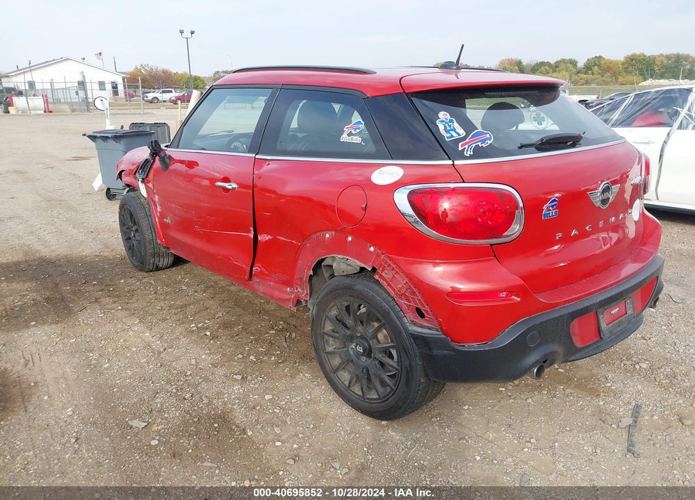 2014 MINI PACEMAN COOPER S VIN: WMWSS7C55EWS44439