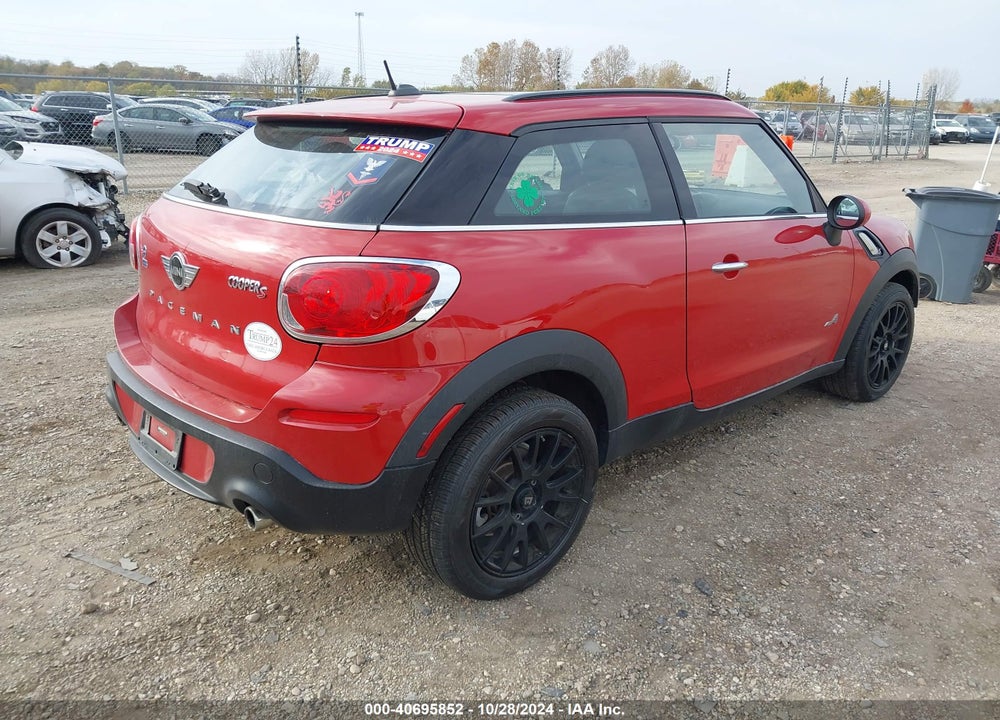 2014 MINI PACEMAN COOPER S VIN: WMWSS7C55EWS44439