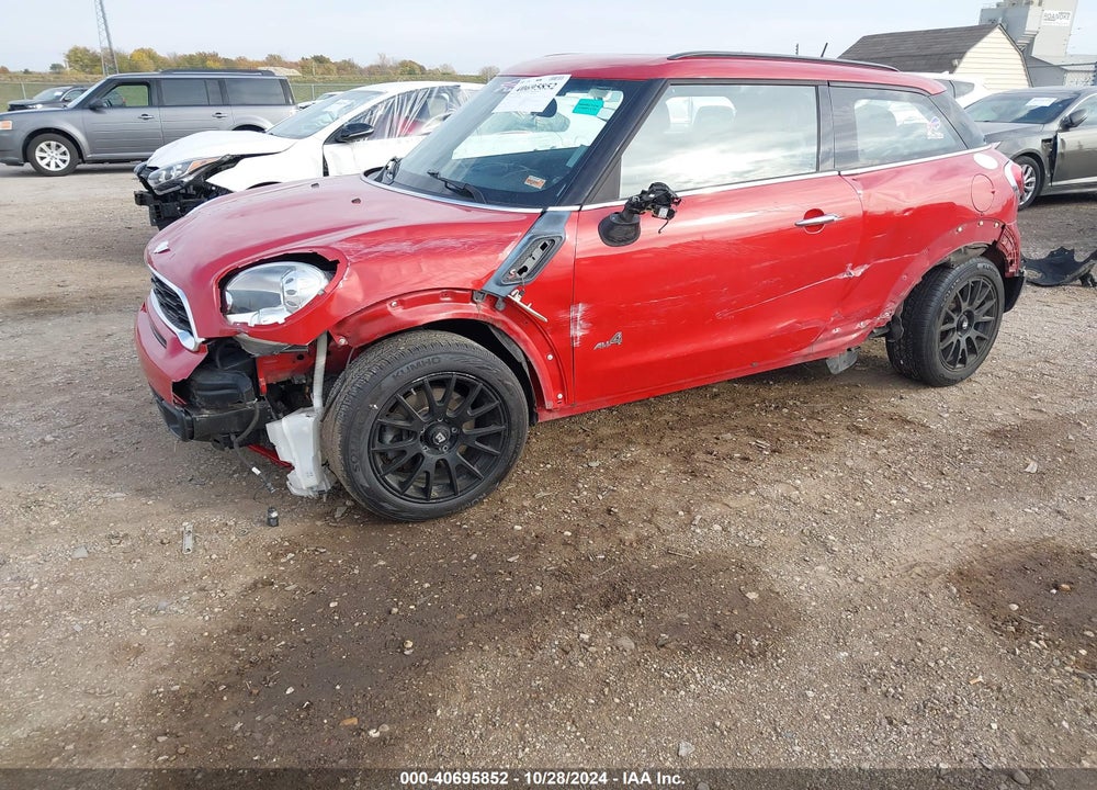 2014 MINI PACEMAN COOPER S VIN: WMWSS7C55EWS44439