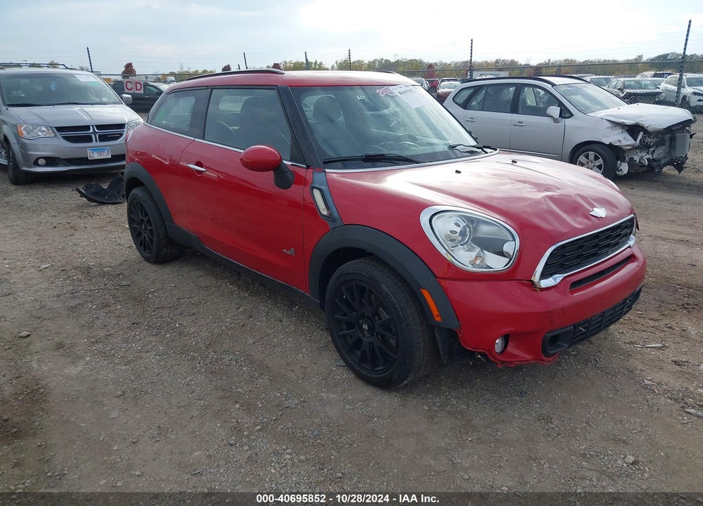 2014 MINI PACEMAN COOPER S VIN: WMWSS7C55EWS44439