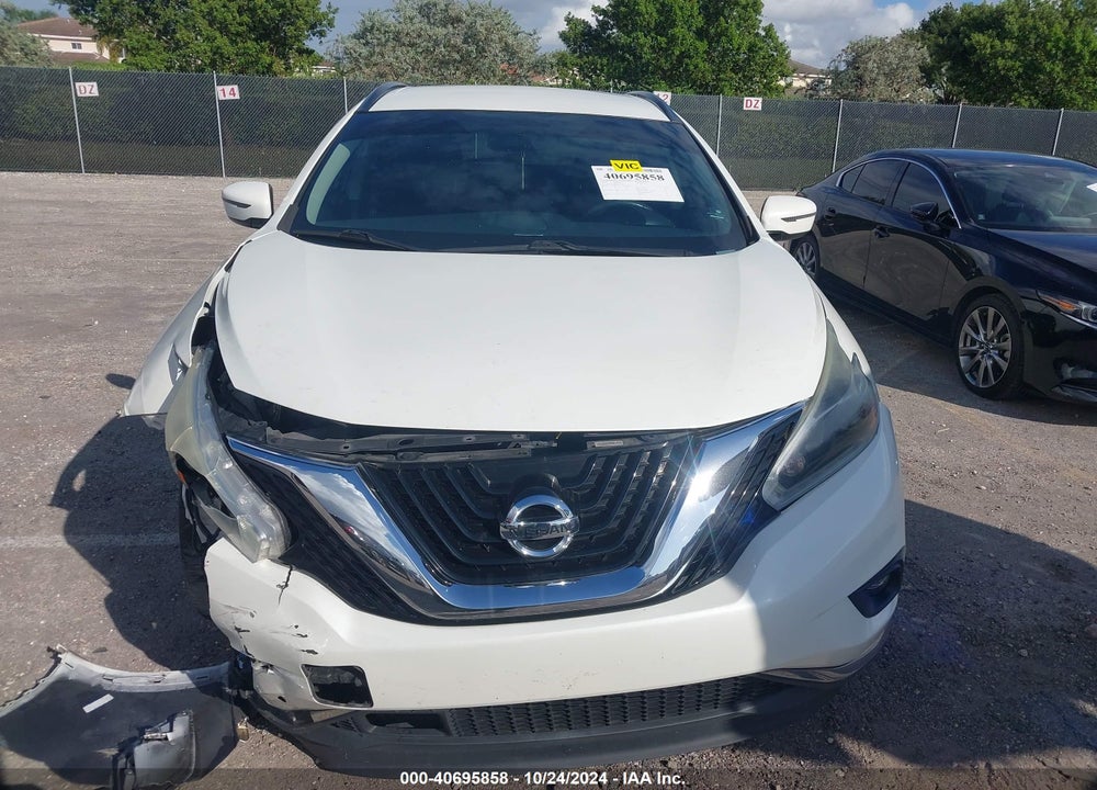 2018 NISSAN MURANO SV VIN: 5N1AZ2MG8JN110288