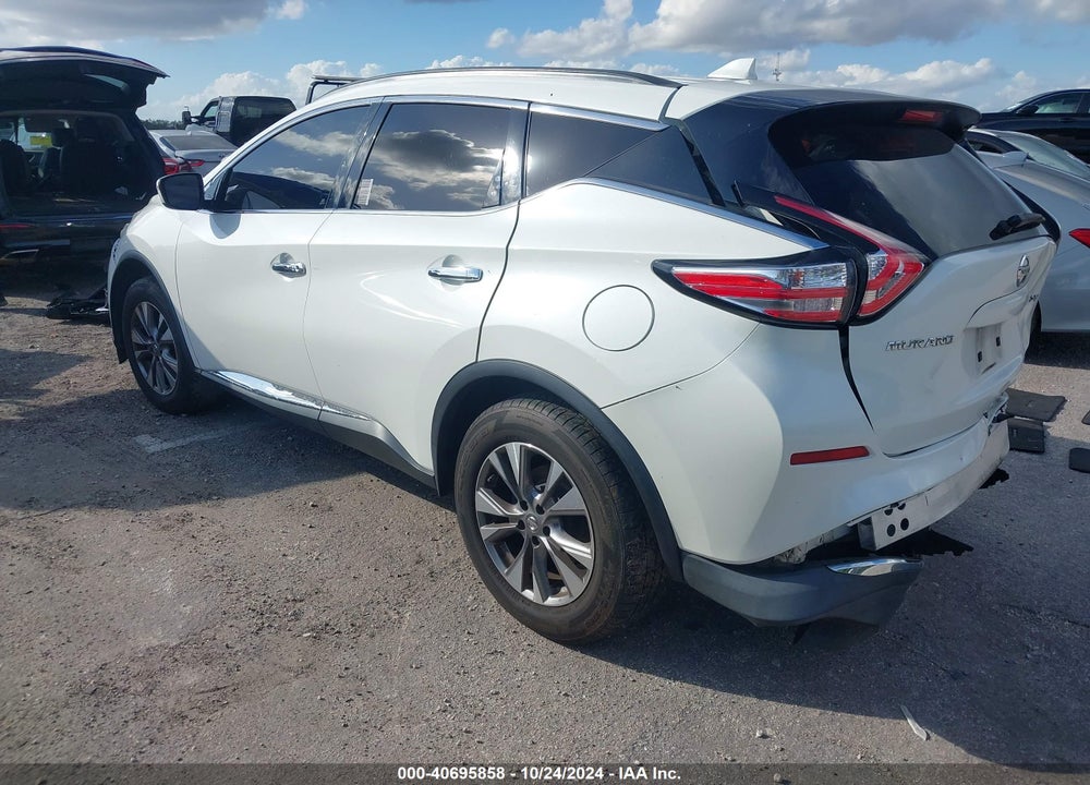 2018 NISSAN MURANO SV VIN: 5N1AZ2MG8JN110288