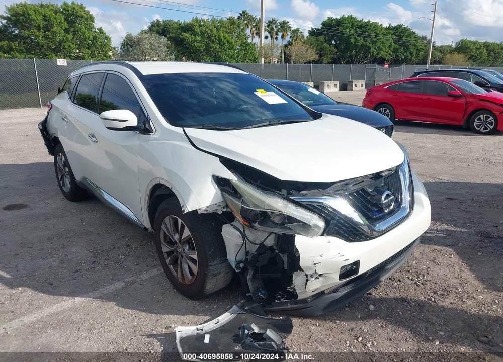 2018 NISSAN MURANO SV VIN: 5N1AZ2MG8JN110288