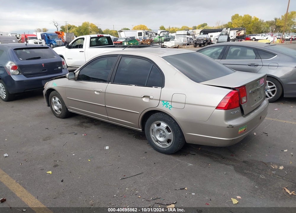 2003 HONDA CIVIC HYBRID VIN: JHMES96623S011430