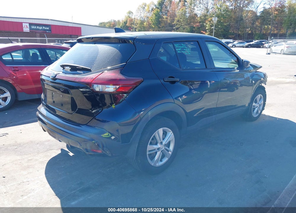 2022 NISSAN KICKS S XTRONIC CVT VIN: 3N1CP5BV4NL517829
