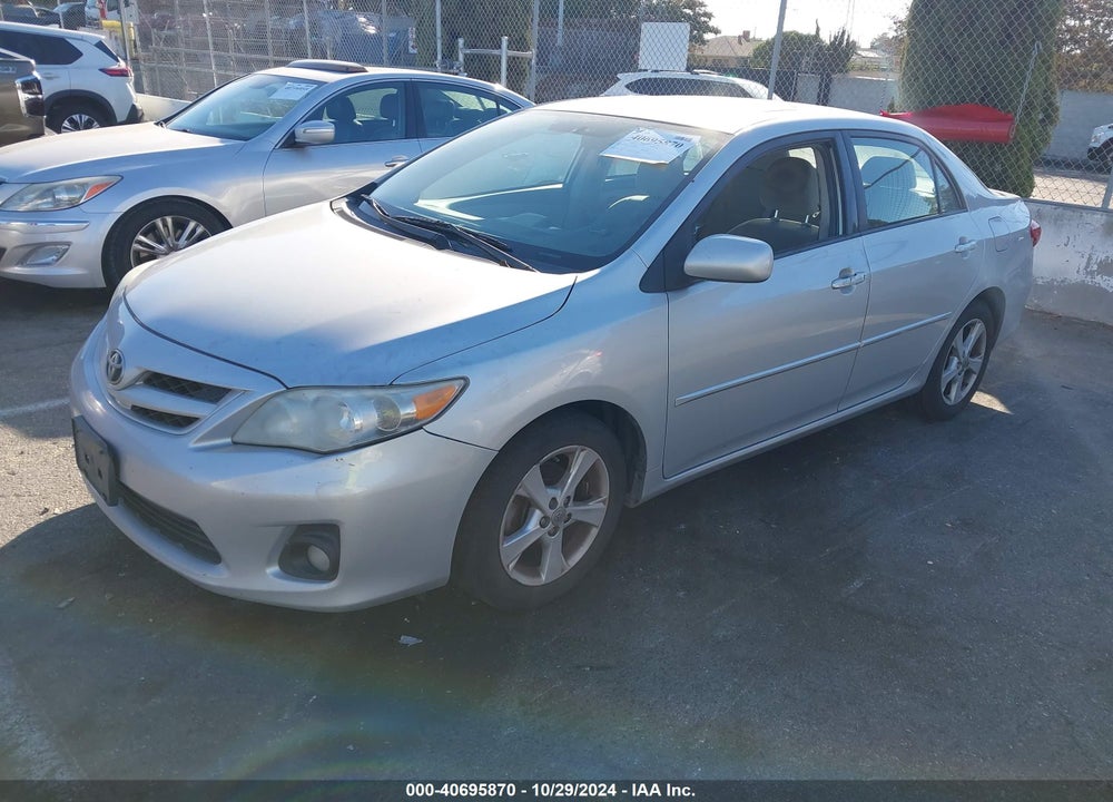 2012 TOYOTA COROLLA LE VIN: 5YFBU4EE1CP023290