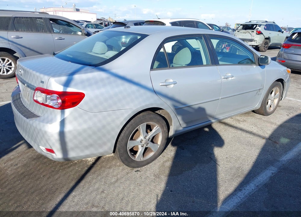 2012 TOYOTA COROLLA LE VIN: 5YFBU4EE1CP023290