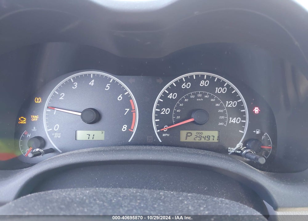 2012 TOYOTA COROLLA LE VIN: 5YFBU4EE1CP023290