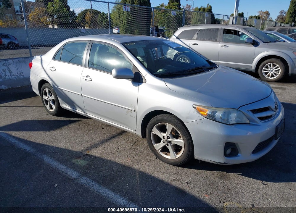 2012 TOYOTA COROLLA LE VIN: 5YFBU4EE1CP023290