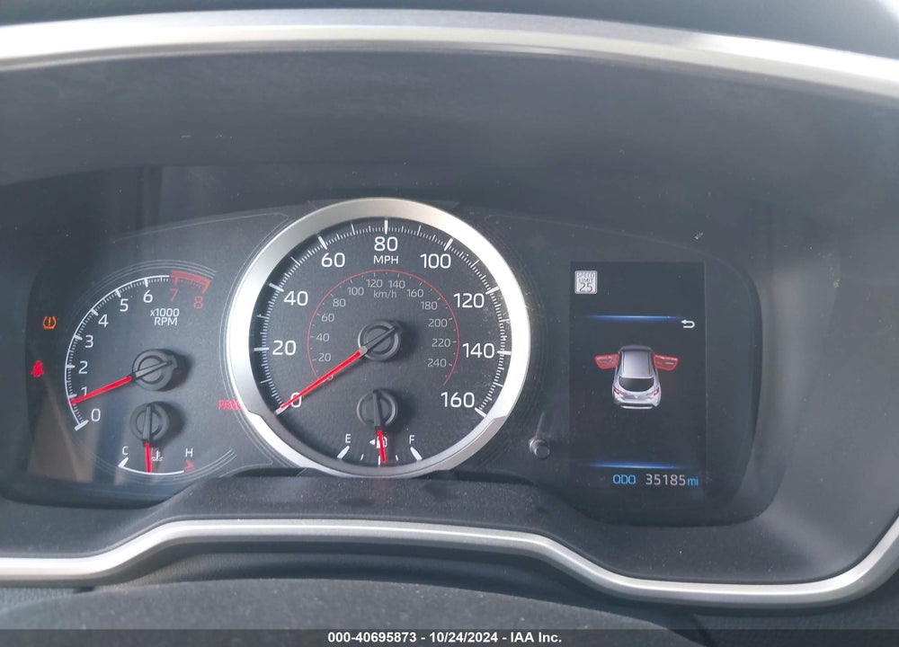 2020 TOYOTA COROLLA VIN: JTNB4RBE3L3080483