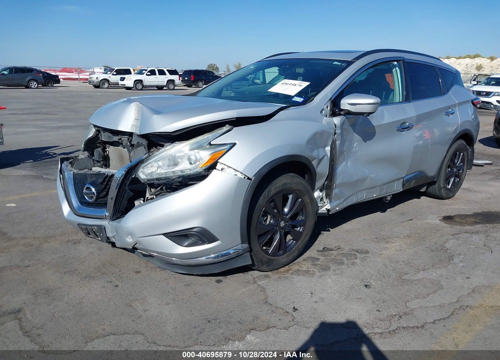 2017 NISSAN MURANO SV VIN: 5N1AZ2MG3HN204069