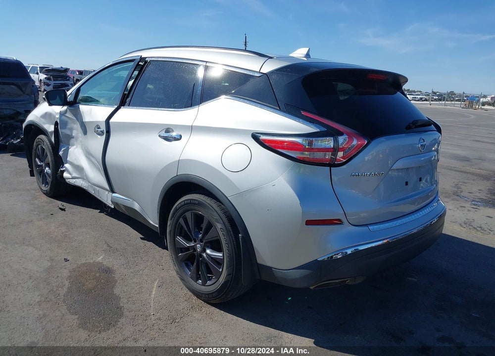 2017 NISSAN MURANO SV VIN: 5N1AZ2MG3HN204069