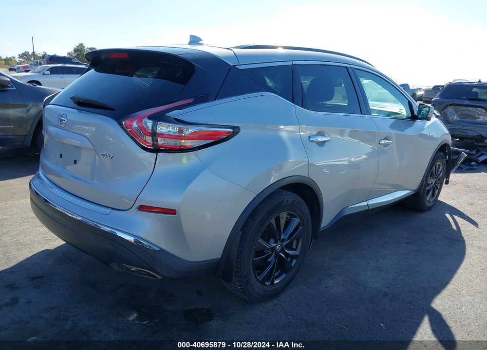 2017 NISSAN MURANO SV VIN: 5N1AZ2MG3HN204069