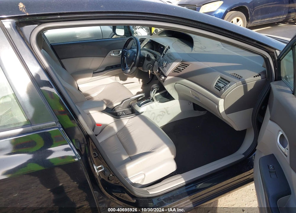 2012 HONDA CIVIC EX-L VIN: 2HGFB2F91CH503432