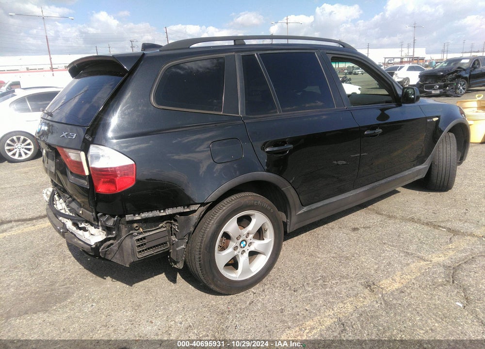 2008 BMW X3 3.0SI VIN: WBXPC93458WJ11194