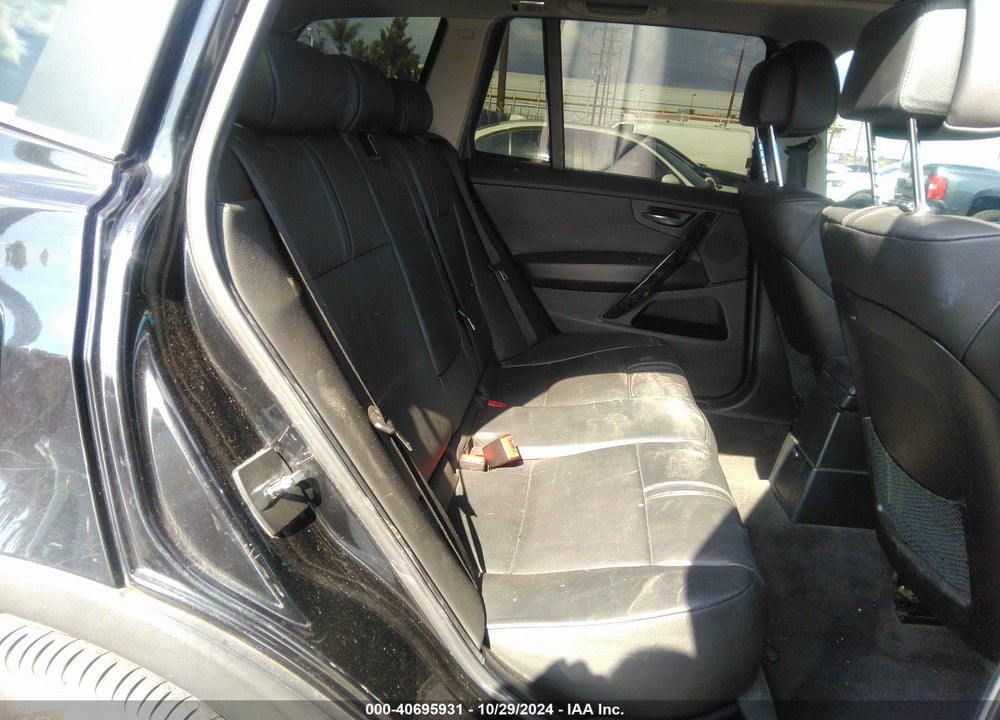 2008 BMW X3 3.0SI VIN: WBXPC93458WJ11194