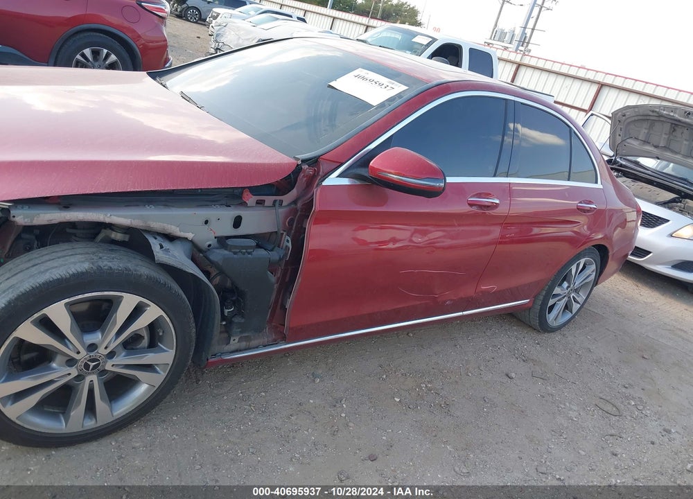 2018 MERCEDES-BENZ C 300 VIN: 55SWF4JB7JU275219