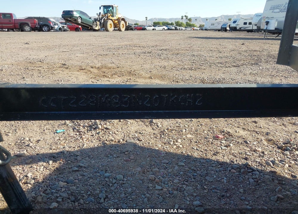 2022 HOMEMADE TRAILER VIN: CCT228M83N207KCH2