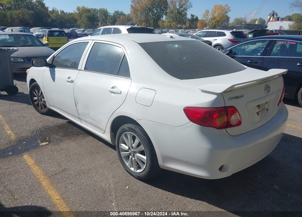 2009 TOYOTA COROLLA LE VIN: 1NXBU40EX9Z057002