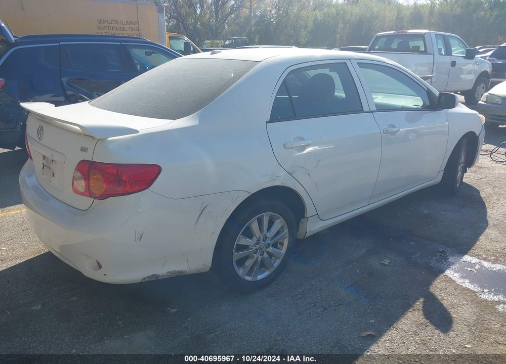2009 TOYOTA COROLLA LE VIN: 1NXBU40EX9Z057002