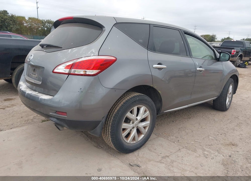2013 NISSAN MURANO S VIN: JN8AZ1MU2DW211737
