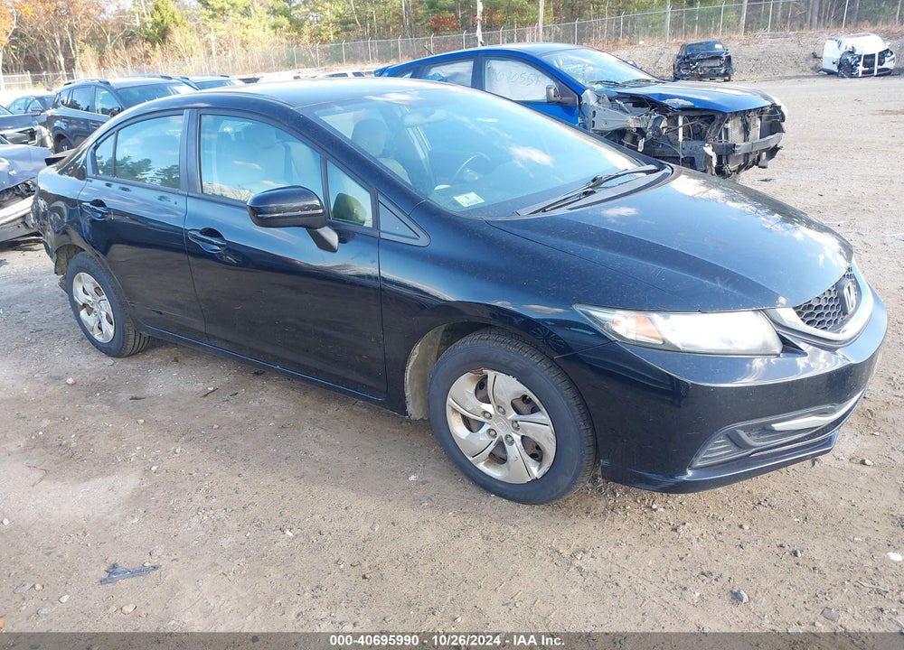 2014 HONDA CIVIC LX VIN: 19XFB2F57EE229308