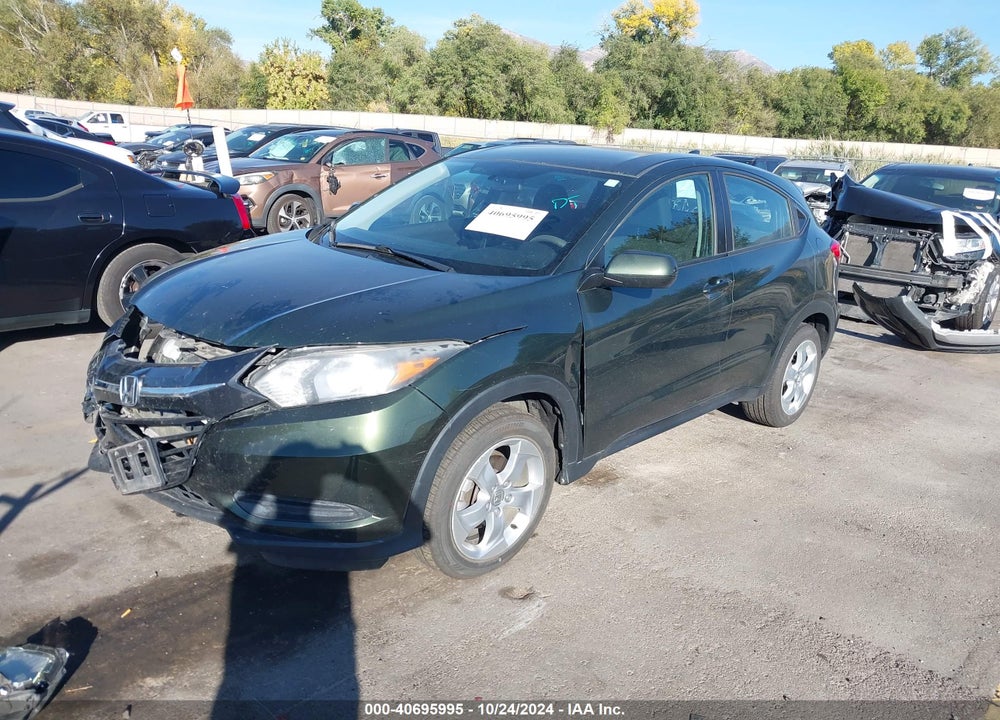 2016 HONDA HR-V LX VIN: 3CZRU6H33GM756212