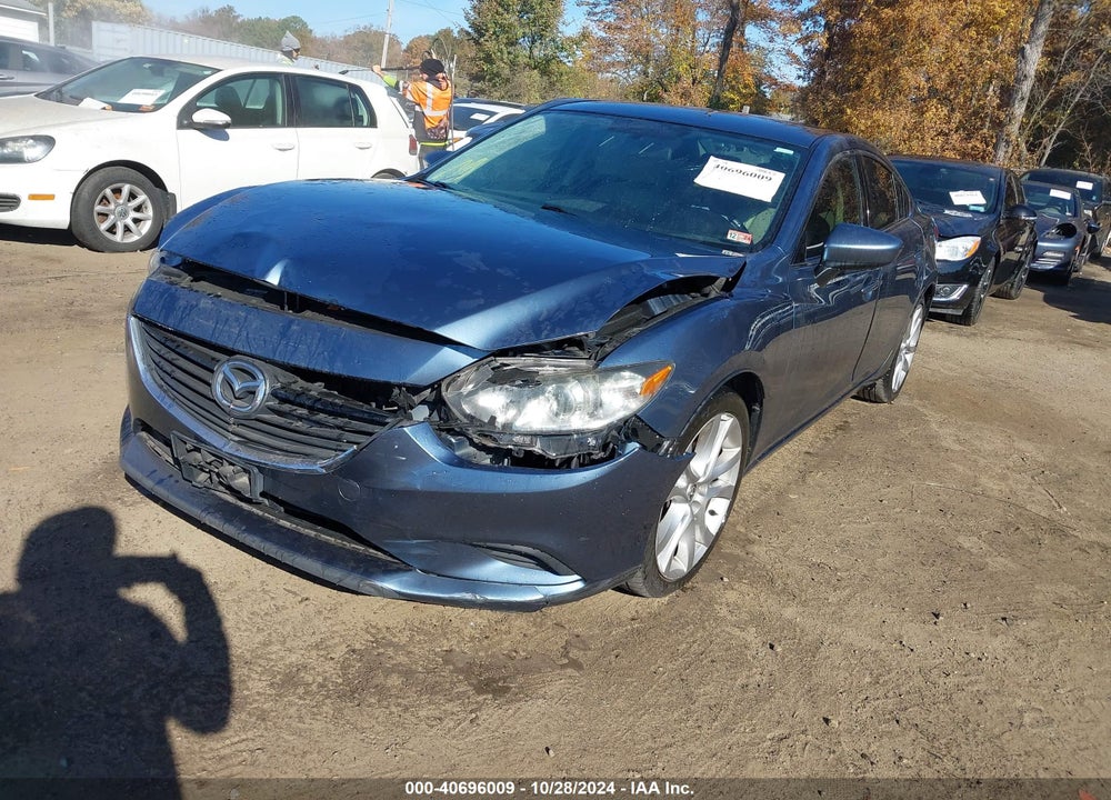 2015 MAZDA 6 I TOURING VIN: JM1GJ1V54F1184318