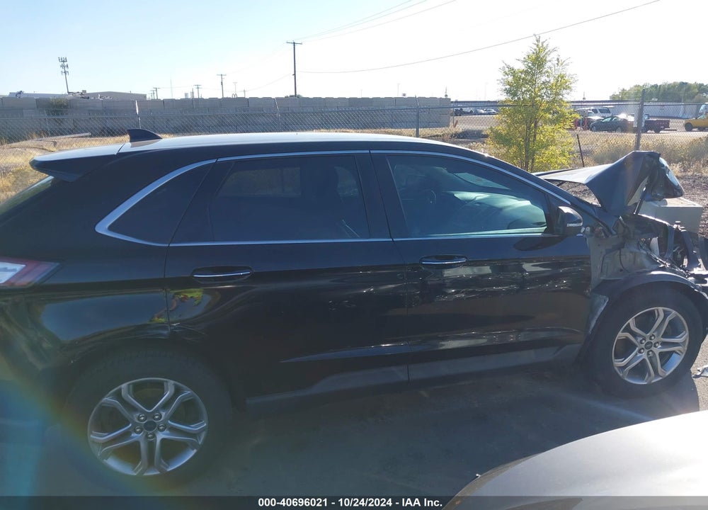 2016 FORD EDGE TITANIUM VIN: 2FMPK4K91GBB06537