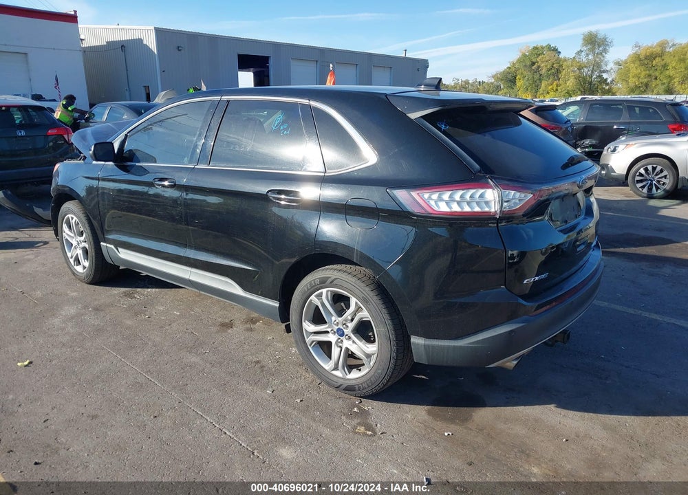 2016 FORD EDGE TITANIUM VIN: 2FMPK4K91GBB06537