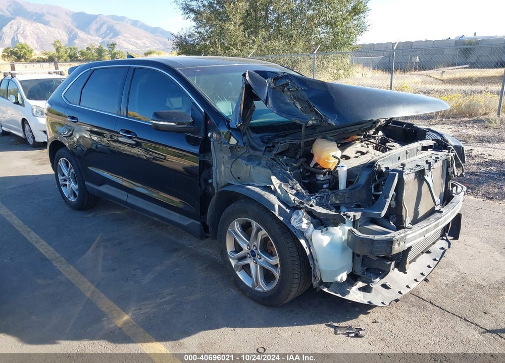 2016 FORD EDGE TITANIUM VIN: 2FMPK4K91GBB06537