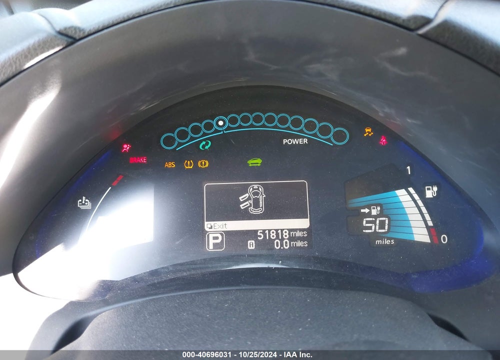 2016 NISSAN LEAF SL VIN: 1N4BZ0CP9GC311495