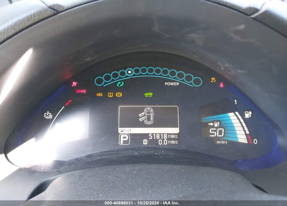 2016 NISSAN LEAF SL VIN: 1N4BZ0CP9GC311495