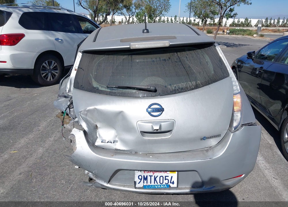 2016 NISSAN LEAF SL VIN: 1N4BZ0CP9GC311495
