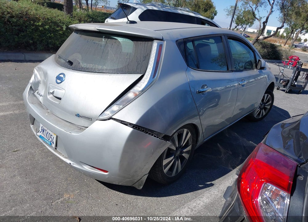 2016 NISSAN LEAF SL VIN: 1N4BZ0CP9GC311495