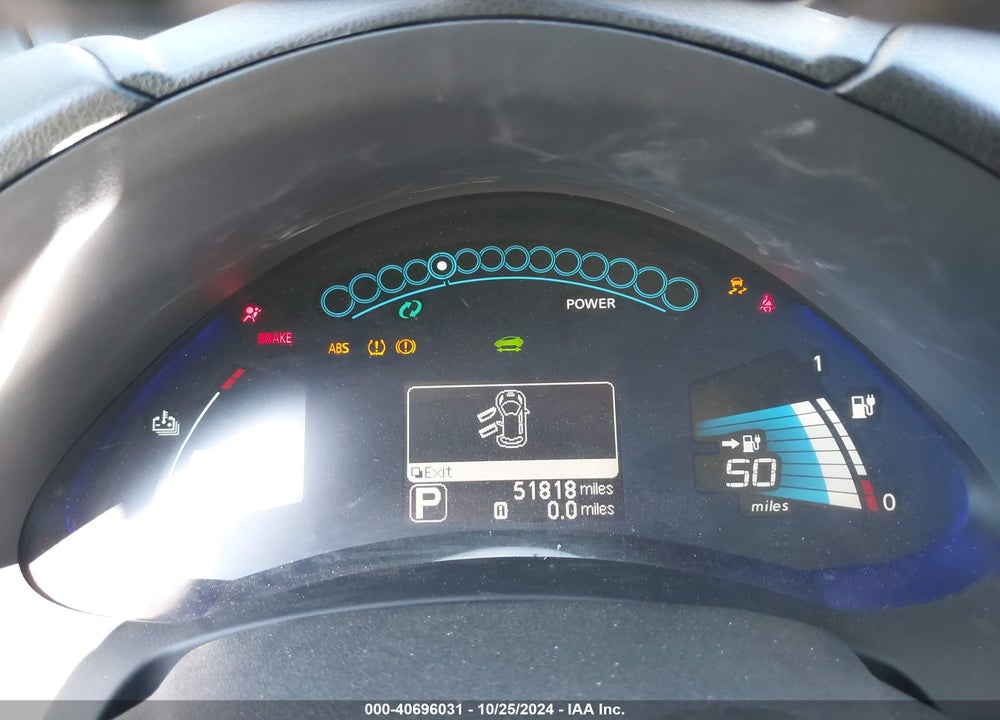 2016 NISSAN LEAF SL VIN: 1N4BZ0CP9GC311495