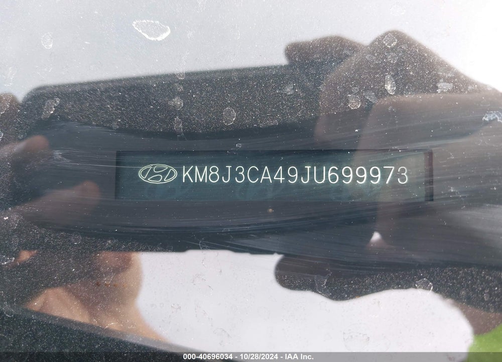 2018 HYUNDAI TUCSON SEL VIN: KM8J3CA49JU699973