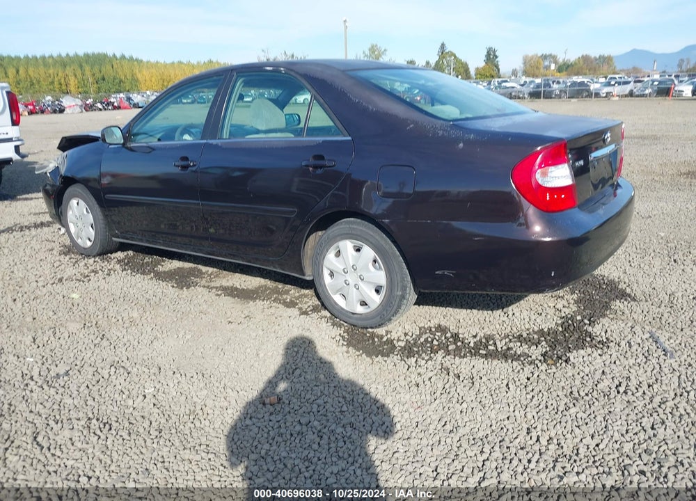 2004 TOYOTA CAMRY LE VIN: 4T1BE32K24U878436