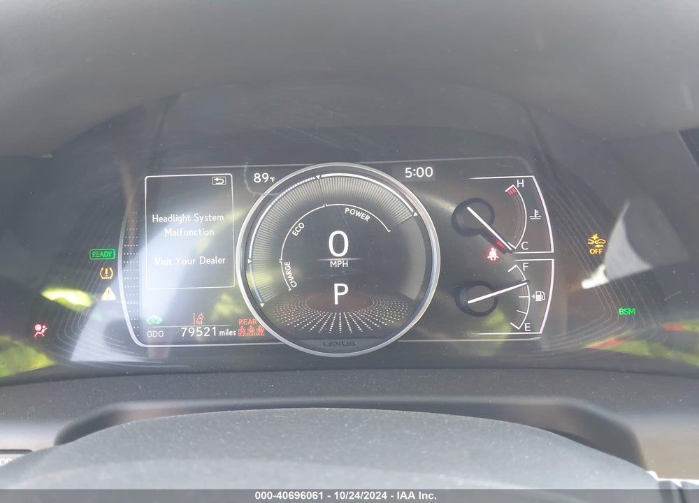 2022 LEXUS ES 300H VIN: 58ADA1C19NU015321
